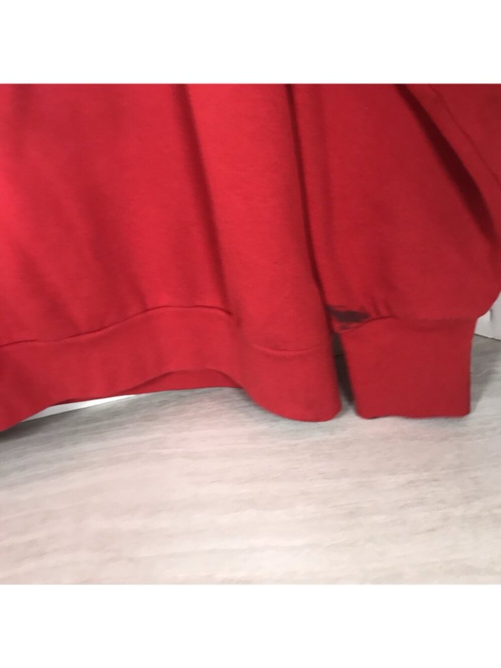 Vtg Magic Johnson Originals Chicago Blackhawks Sweatshirt XXL Red NHL Official - Picture 3 of 5